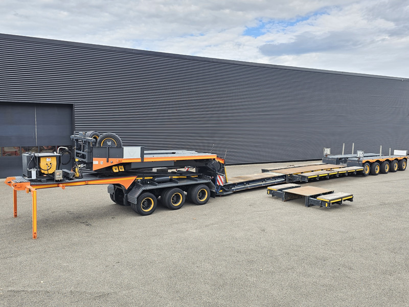 Faymonville STBZ-5VA + 3 AXLE JEEP DOLLY / EXTENDABLE / REMOVABLE NECK - Низькорамна платформа напівпричіп: фото 1 Faymonville STBZ-5VA + 3 AXLE JEEP DOLLY / EXTENDABLE / REMOVABLE NECK - Низькорамна платформа напівпричіп: фото 1