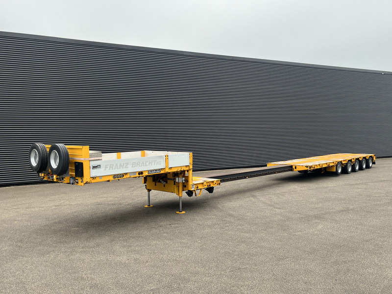 Goldhofer STZ-L 5-50/80 A / EXTENDABLE / 5 X STEERING AXLE - Низькорамна платформа напівпричіп: фото 1 Goldhofer STZ-L 5-50/80 A / EXTENDABLE / 5 X STEERING AXLE - Низькорамна платформа напівпричіп: фото 1