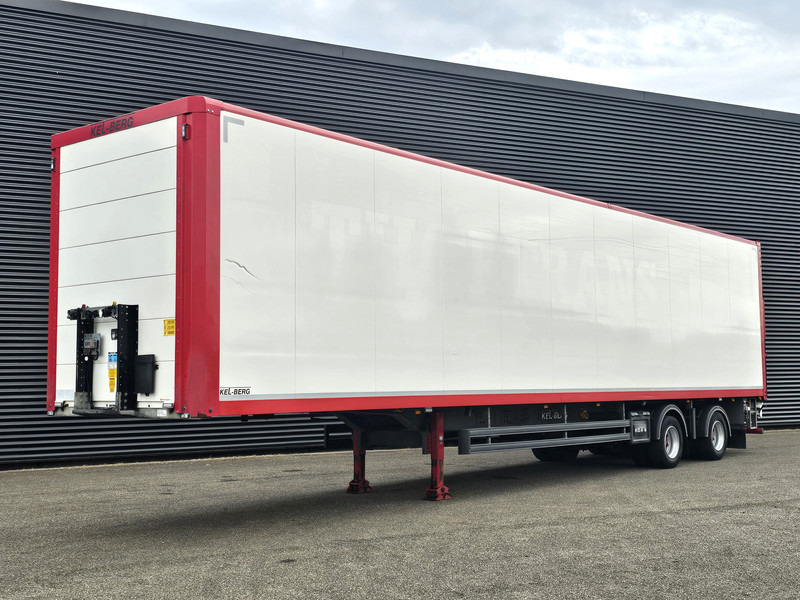 KEL-BERG STEERING AXLE / LIFT AXLE / TAIL LIFT - Закритий кузов напівпричіп: фото 1 KEL-BERG STEERING AXLE / LIFT AXLE / TAIL LIFT - Закритий кузов напівпричіп: фото 1