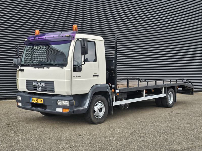 MAN LE 12.180 / OPRIJ / MACHINE TRANSPORT - Автовоз вантажівка: фото 1 MAN LE 12.180 / OPRIJ / MACHINE TRANSPORT - Автовоз вантажівка: фото 1