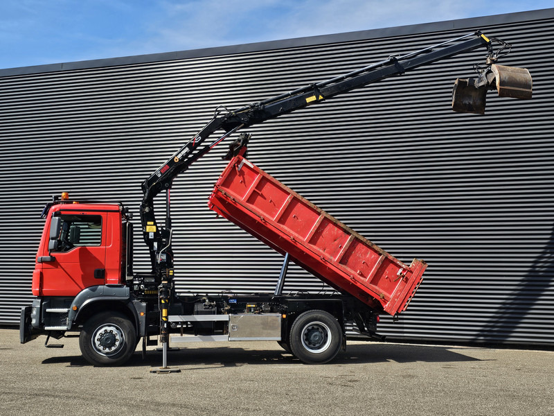 MAN TGM 18.250 / 4X4 / EEV / HIAB CRANE + TIPPER / SPRING - Самоскид вантажівка, Вантажівка з маніпулятором: фото 2 MAN TGM 18.250 / 4X4 / EEV / HIAB CRANE + TIPPER / SPRING - Самоскид вантажівка, Вантажівка з маніпулятором: фото 2
