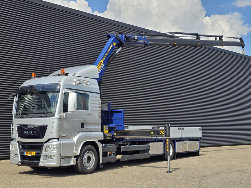 MAN TGS 18.360 4x2 PALFINGER 27 t/m CRANE / KRAN - Бортова вантажівка/ Платформа, Вантажівка з маніпулятором: фото 1 MAN TGS 18.360 4x2 PALFINGER 27 t/m CRANE / KRAN - Бортова вантажівка/ Платформа, Вантажівка з маніпулятором: фото 1