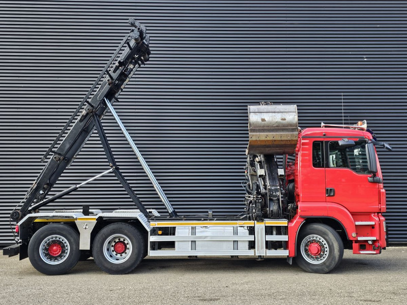 MAN TGS 26.400 / 6x4H-2 / HMF Z KRAAN + CONTAINERSYSTEM - Тросовий мультиліфт, Вантажівка з маніпулятором: фото 5 MAN TGS 26.400 / 6x4H-2 / HMF Z KRAAN + CONTAINERSYSTEM - Тросовий мультиліфт, Вантажівка з маніпулятором: фото 5