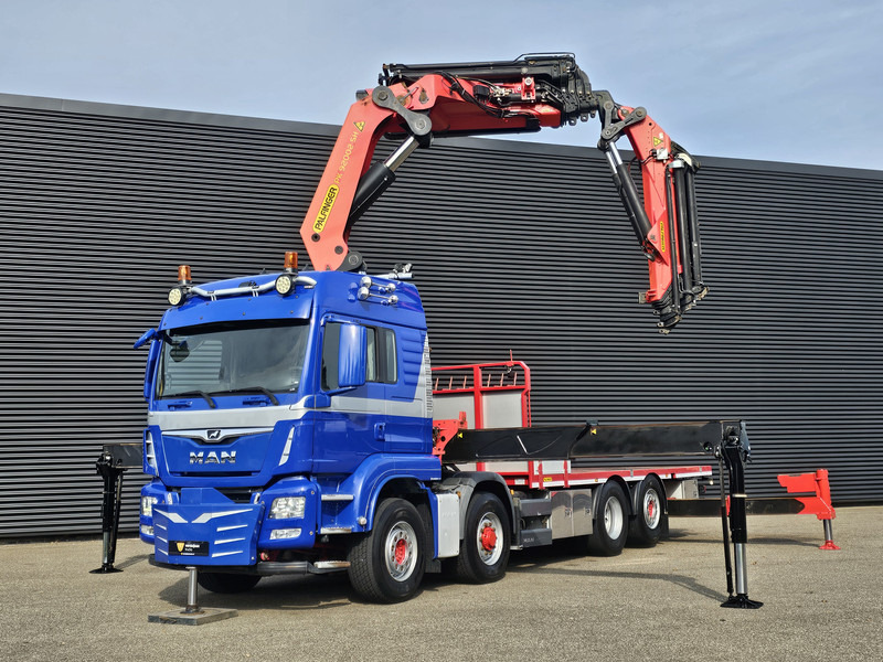 MAN TGS 35.500 8x4-6 / PALFINGER 92 t/m CRANE +JIB - Бортова вантажівка/ Платформа: фото 4 MAN TGS 35.500 8x4-6 / PALFINGER 92 t/m CRANE +JIB - Бортова вантажівка/ Платформа: фото 4