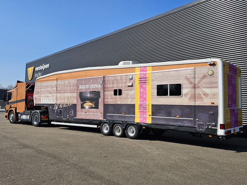 Scania P 280 + trailer - 2 X SLIDE OUT / CAMPER / WOHNMOBIL - Закритий кузов напівпричіп: фото 4 Scania P 280 + trailer - 2 X SLIDE OUT / CAMPER / WOHNMOBIL - Закритий кузов напівпричіп: фото 4