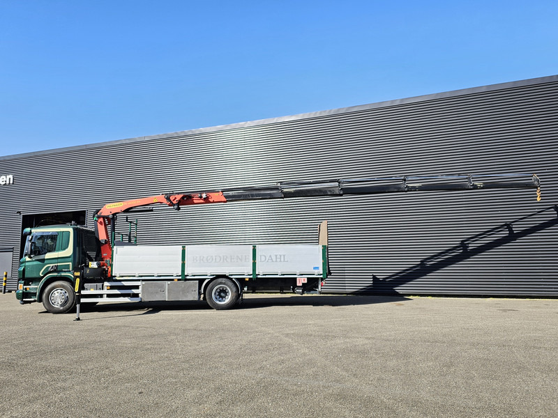 Scania P320 4x2 / PALFINGER PK14002 / CRANE/KRAN - Бортова вантажівка/ Платформа, Вантажівка з маніпулятором: фото 3 Scania P320 4x2 / PALFINGER PK14002 / CRANE/KRAN - Бортова вантажівка/ Платформа, Вантажівка з маніпулятором: фото 3