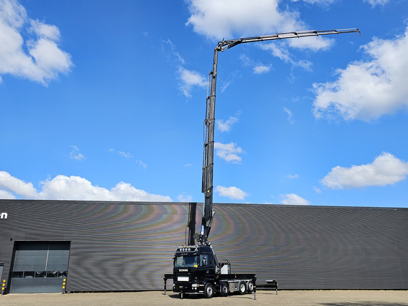 Scania R490 / 8x2 / HMF 85 TM CRANE / WINCH / JIB - Вантажівка з маніпулятором: фото 4 Scania R490 / 8x2 / HMF 85 TM CRANE / WINCH / JIB - Вантажівка з маніпулятором: фото 4