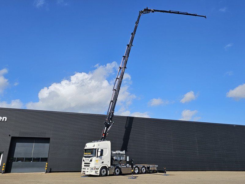 Scania R590 V8 / 8X2 / HIAB 1188 + JIB + WINCH - Бортова вантажівка/ Платформа, Вантажівка з маніпулятором: фото 4 Scania R590 V8 / 8X2 / HIAB 1188 + JIB + WINCH - Бортова вантажівка/ Платформа, Вантажівка з маніпулятором: фото 4