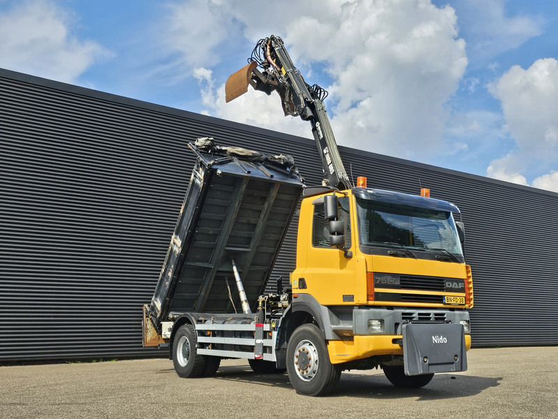 DAF CF 75.250 4X4 / HIAB CRANE + TIPPER / MANUAL / SPRING - Вантажівка, Вантажівка з маніпулятором: фото 4 DAF CF 75.250 4X4 / HIAB CRANE + TIPPER / MANUAL / SPRING - Вантажівка, Вантажівка з маніпулятором: фото 4