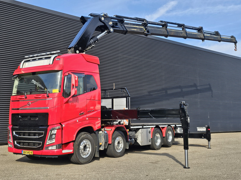Volvo FH 16.650 8x4 / HIAB 105 t/m CRANE / KRAN - Вантажівка з маніпулятором: фото 1 Volvo FH 16.650 8x4 / HIAB 105 t/m CRANE / KRAN - Вантажівка з маніпулятором: фото 1