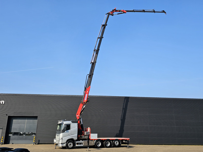 Volvo FH540 / EFFER 525S / JIB 4S-HD / 8x4/4 - Бортова вантажівка/ Платформа, Вантажівка з маніпулятором: фото 4 Volvo FH540 / EFFER 525S / JIB 4S-HD / 8x4/4 - Бортова вантажівка/ Платформа, Вантажівка з маніпулятором: фото 4