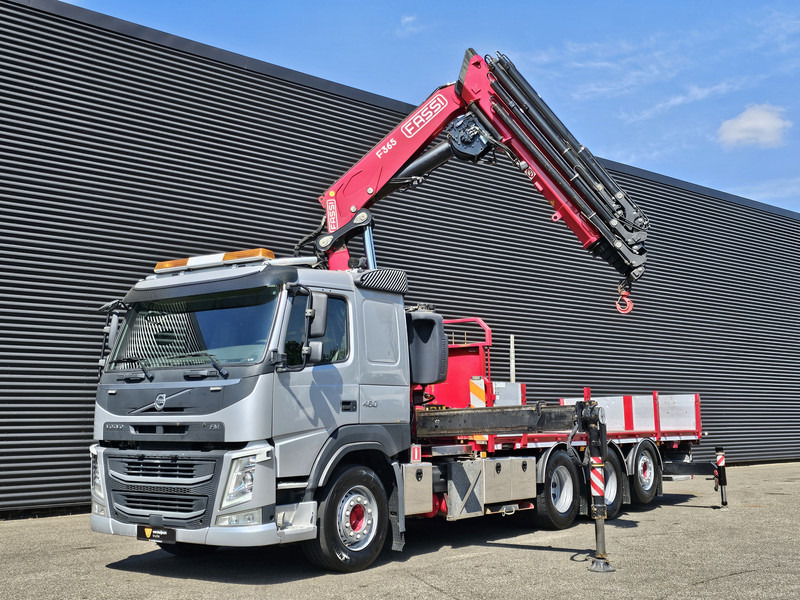 Volvo FM 460 8x4-4 / FASSI 36.5 t/m -8 x EXTENSION + WINCH - Бортова вантажівка/ Платформа, Вантажівка з маніпулятором: фото 5 Volvo FM 460 8x4-4 / FASSI 36.5 t/m -8 x EXTENSION + WINCH - Бортова вантажівка/ Платформа, Вантажівка з маніпулятором: фото 5