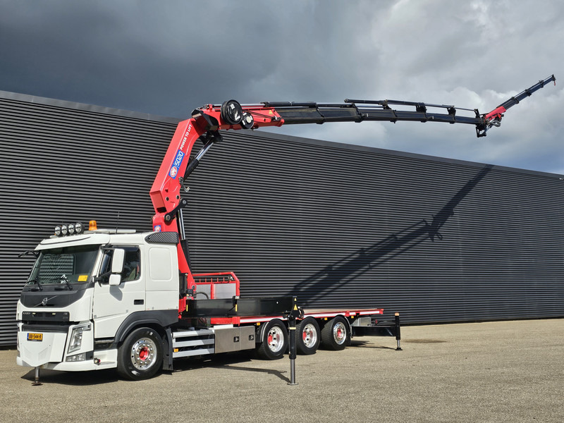 Volvo FM 500 8x4*4 / HMF 5020 K6 + JIB K4 / CRANE - KRAN - Бортова вантажівка/ Платформа, Вантажівка з маніпулятором: фото 1 Volvo FM 500 8x4*4 / HMF 5020 K6 + JIB K4 / CRANE - KRAN - Бортова вантажівка/ Платформа, Вантажівка з маніпулятором: фото 1