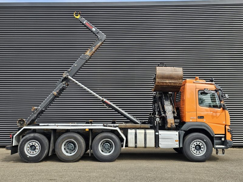 Volvo FMX 460 8x4-4 / HIAB Z CRANE + HOOKLIFT - Гаковий мультиліфт вантажівка: фото 4 Volvo FMX 460 8x4-4 / HIAB Z CRANE + HOOKLIFT - Гаковий мультиліфт вантажівка: фото 4
