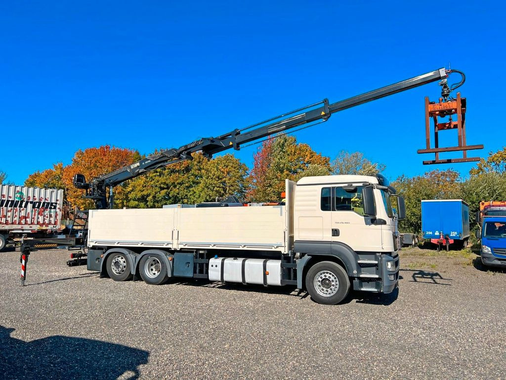 MAN 26.480 6X2 Baustoff mit Kran HIAB Top Zustand MAN 26.480 6X2 Baustoff mit Kran HIAB Top Zustand - Вантажівка з маніпулятором, Бортова вантажівка/ Платформа: фото 2 MAN 26.480 6X2 Baustoff mit Kran HIAB Top Zustand MAN 26.480 6X2 Baustoff mit Kran HIAB Top Zustand - Вантажівка з маніпулятором, Бортова вантажівка/ Платформа: фото 2