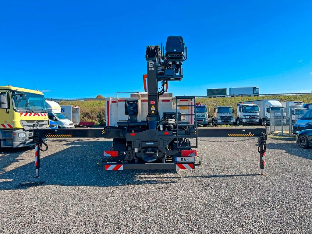 Вантажівка з маніпулятором, Бортова вантажівка/ Платформа MAN 26.480 6X2 Baustoff mit Kran HIAB Top Zustand: фото 6