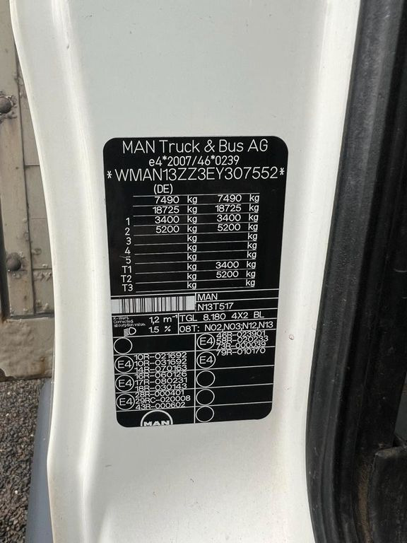 MAN 8.180 4X2 offene Pritsche MAN 8.180 4X2 offene Pritsche - Легка бортова вантажівка: фото 3 MAN 8.180 4X2 offene Pritsche MAN 8.180 4X2 offene Pritsche - Легка бортова вантажівка: фото 3