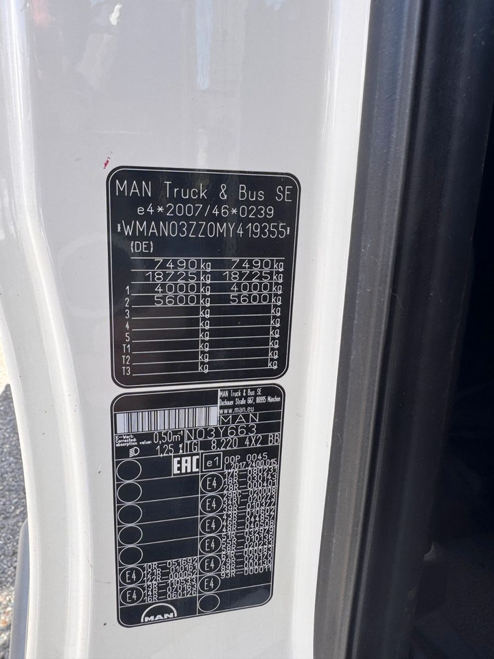 MAN 8.220 Meiller 3.S. Kipper Top Zustand - Самоскид вантажівка: фото 3 MAN 8.220 Meiller 3.S. Kipper Top Zustand - Самоскид вантажівка: фото 3