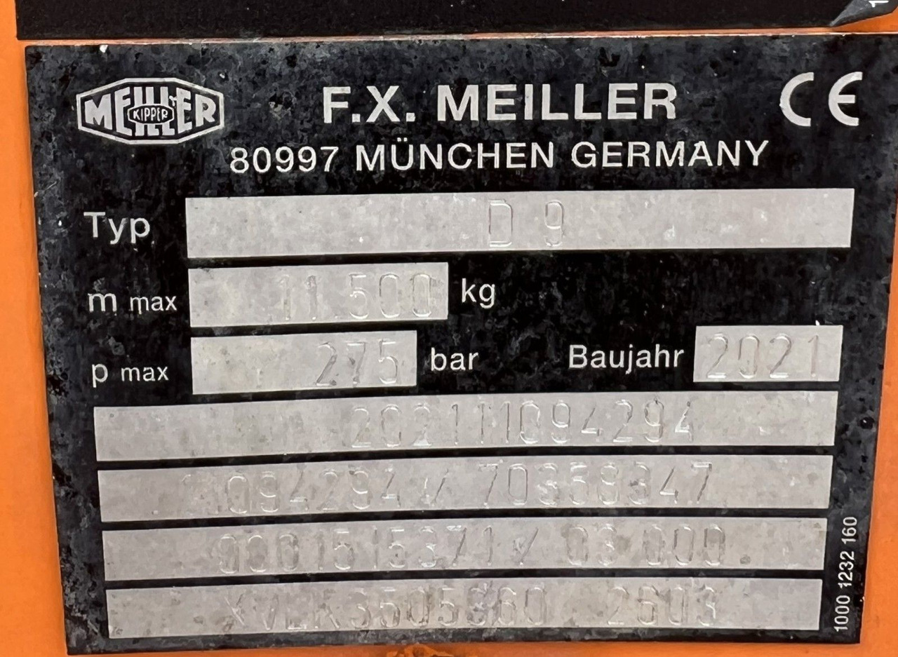 Meiller 3 Seitenkipper für 2 Achser Top Zustand - Самоскид вантажівка: фото 2 Meiller 3 Seitenkipper für 2 Achser Top Zustand - Самоскид вантажівка: фото 2