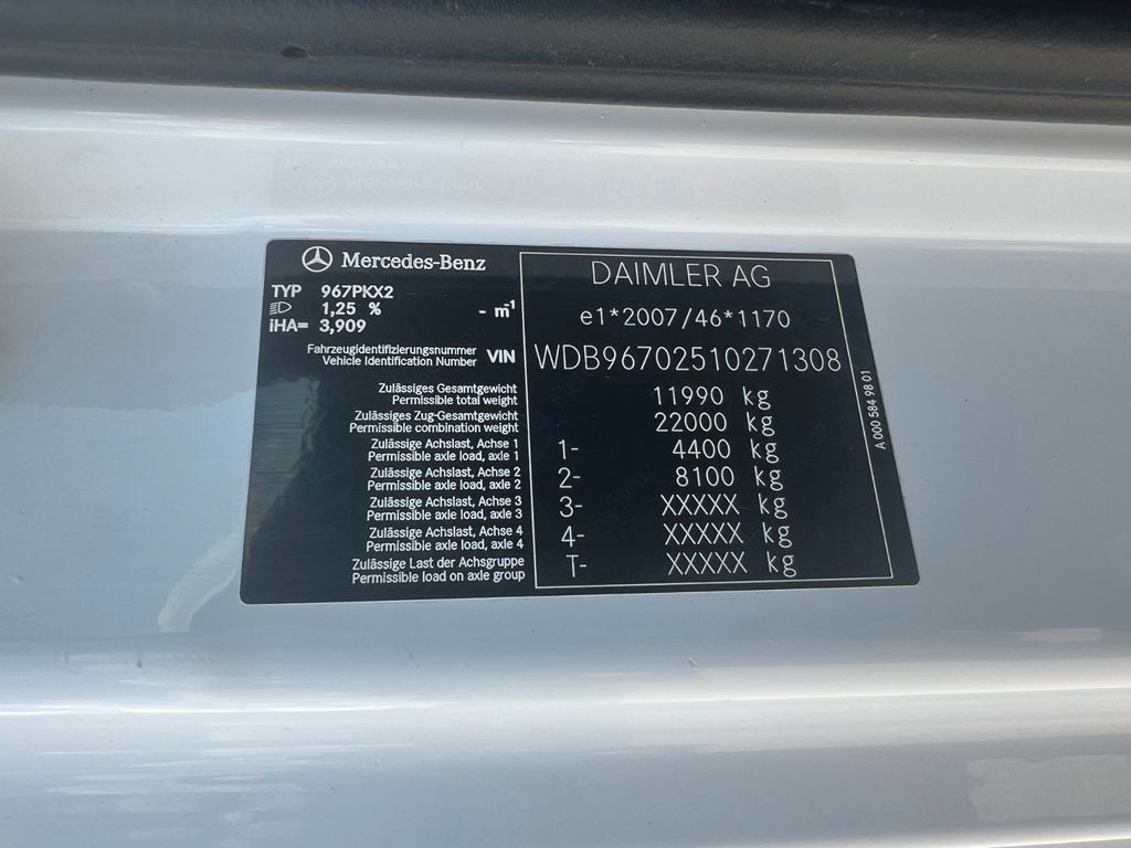 Mercedes-Benz 1221 4X2 offene Pritsche Mercedes-Benz 1221 4X2 offene Pritsche - Бортова вантажівка/ Платформа: фото 3 Mercedes-Benz 1221 4X2 offene Pritsche Mercedes-Benz 1221 4X2 offene Pritsche - Бортова вантажівка/ Платформа: фото 3