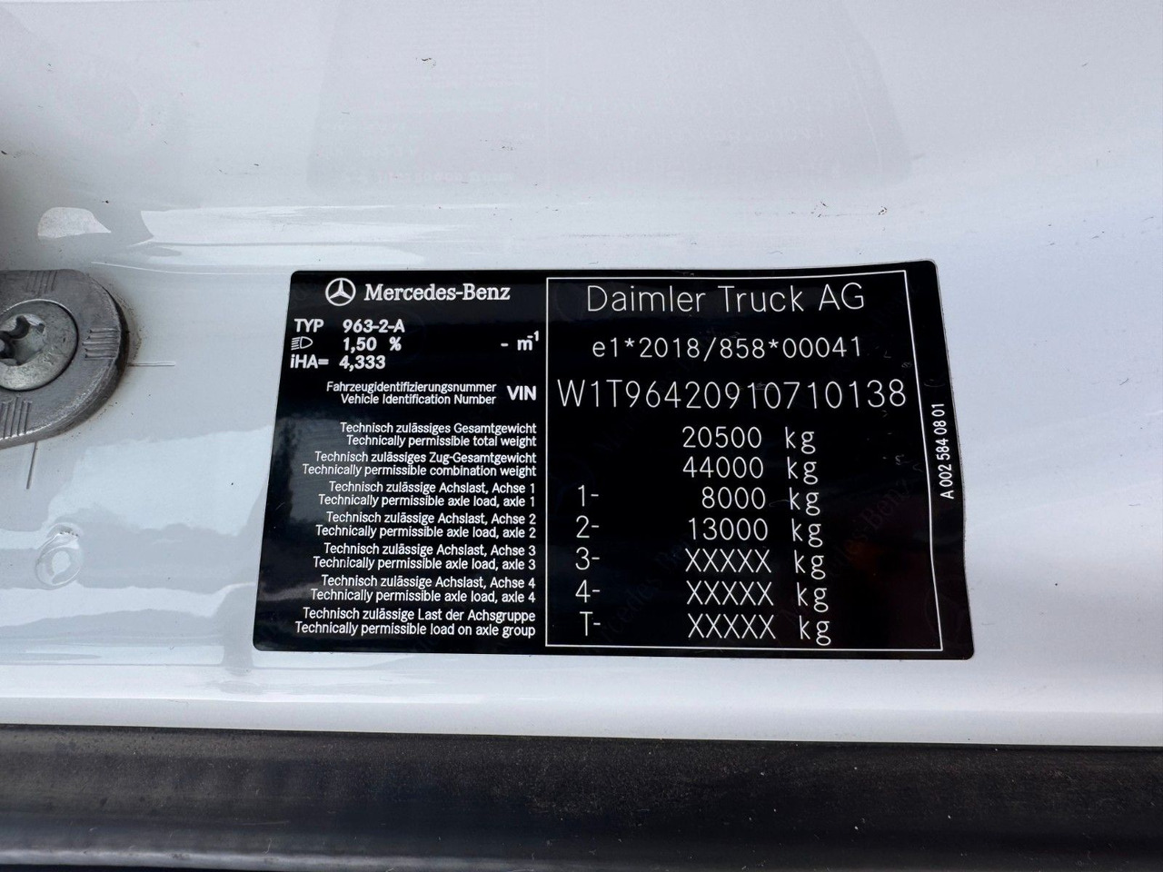 Mercedes-Benz 1840 2140 4X2 Kipper % Kran mit Funk Top Zust. - Самоскид вантажівка: фото 3 Mercedes-Benz 1840 2140 4X2 Kipper % Kran mit Funk Top Zust. - Самоскид вантажівка: фото 3