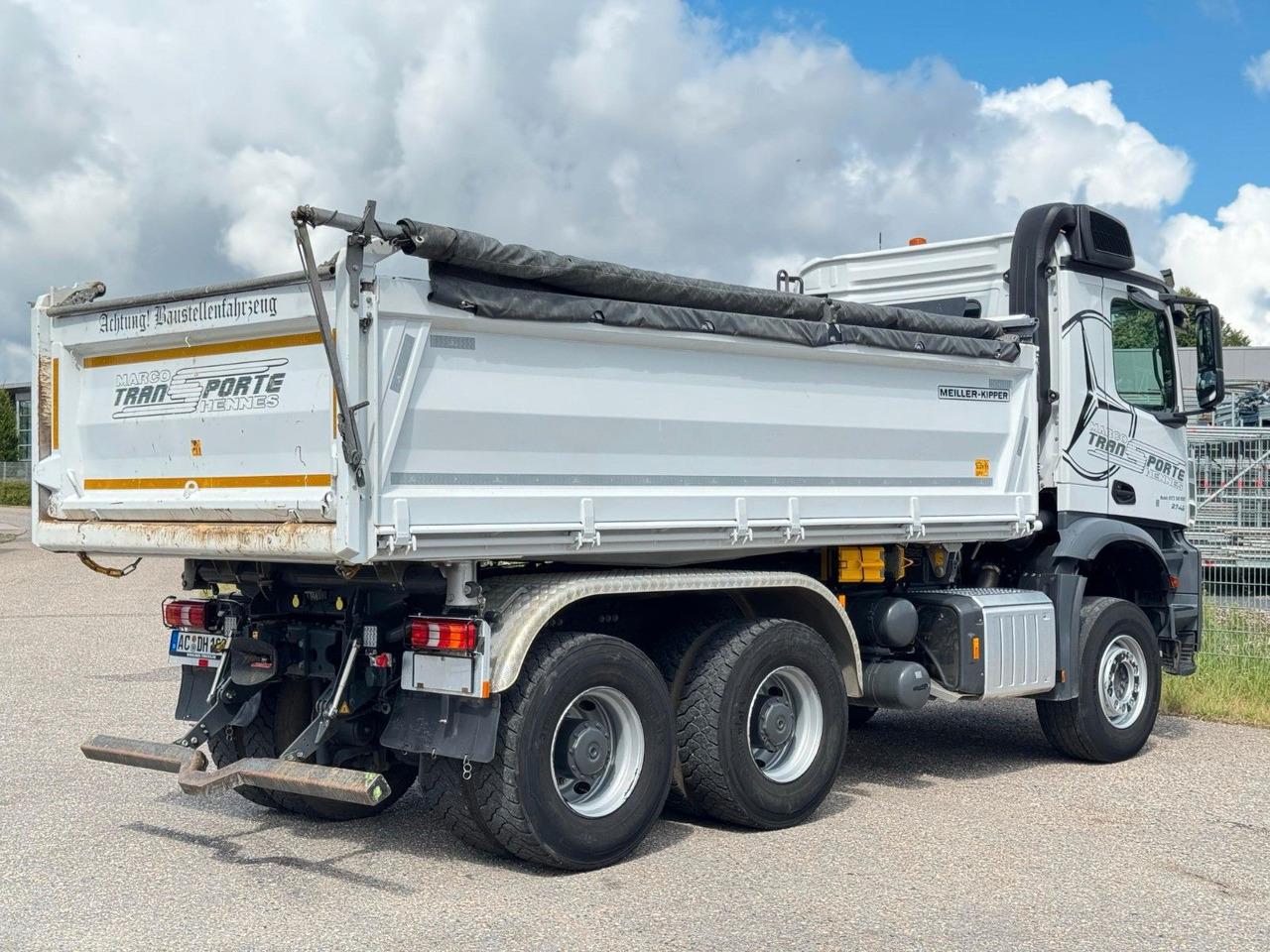 Самоскид вантажівка Mercedes-Benz 2648 6x4 3S. Kipper Meiller Bordmatik Top Zust. Mercedes-Benz 2748 6x4 Meiller 3S. Kipper Bordmatik | Retarder: фото 8