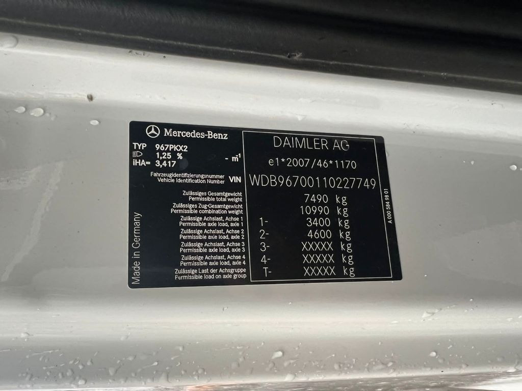 Mercedes-Benz 816 4X2 mit neuem Hyva Abroller Funk - Гаковий мультиліфт вантажівка: фото 2 Mercedes-Benz 816 4X2 mit neuem Hyva Abroller Funk - Гаковий мультиліфт вантажівка: фото 2