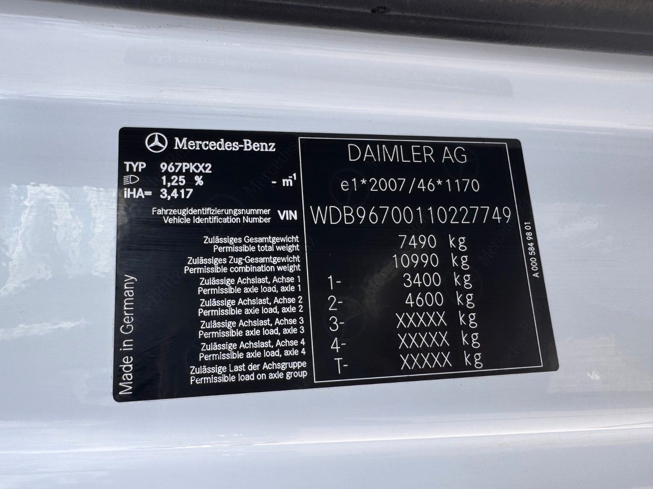 Mercedes-Benz 816 4X2 mit neuem Hyva Abroller Funk - Гаковий мультиліфт вантажівка: фото 3 Mercedes-Benz 816 4X2 mit neuem Hyva Abroller Funk - Гаковий мультиліфт вантажівка: фото 3