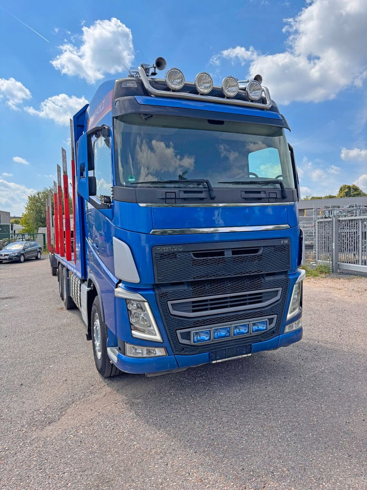 Лісовоз, Вантажівка з маніпулятором Volvo FH 500 6X4 Blattgefedert Top Zustand: фото 18