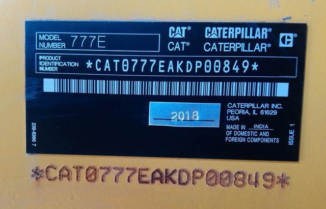CAT 777E - Кар'єрний самоскид: фото 5 CAT 777E - Кар'єрний самоскид: фото 5
