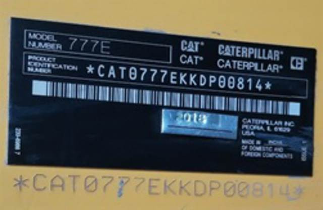 CAT 777E - Кар'єрний самоскид: фото 4 CAT 777E - Кар'єрний самоскид: фото 4
