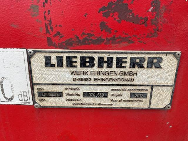 Liebherr LR1600/2 - Гусеничний кран: фото 5 Liebherr LR1600/2 - Гусеничний кран: фото 5