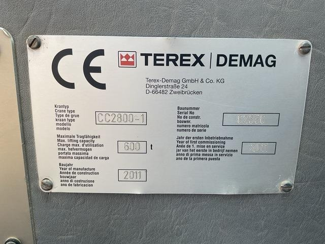 Terex Demag CC2800-1 - Гусеничний кран: фото 5 Terex Demag CC2800-1 - Гусеничний кран: фото 5