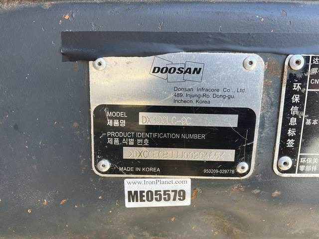 Doosan DX300LC-9C - Гусеничний екскаватор: фото 5 Doosan DX300LC-9C - Гусеничний екскаватор: фото 5