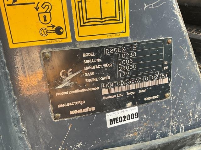 Komatsu D85EX-15 - Бульдозер: фото 5 Komatsu D85EX-15 - Бульдозер: фото 5