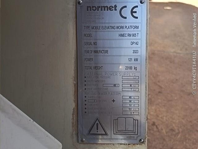 Normet Himec RM905T - Телескопічний підйомник: фото 5 Normet Himec RM905T - Телескопічний підйомник: фото 5