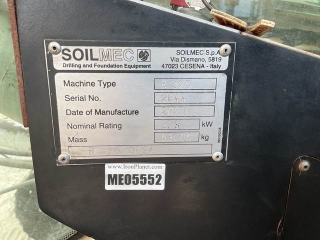 Soilmec R625 - Бурова установка: фото 5 Soilmec R625 - Бурова установка: фото 5