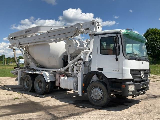 Mercedes-Benz Actros 3332 - Автобетононасос-змішувач: фото 4 Mercedes-Benz Actros 3332 - Автобетононасос-змішувач: фото 4