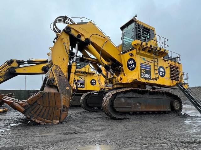 Komatsu PC3000-6 - Гусеничний екскаватор: фото 1 Komatsu PC3000-6 - Гусеничний екскаватор: фото 1
