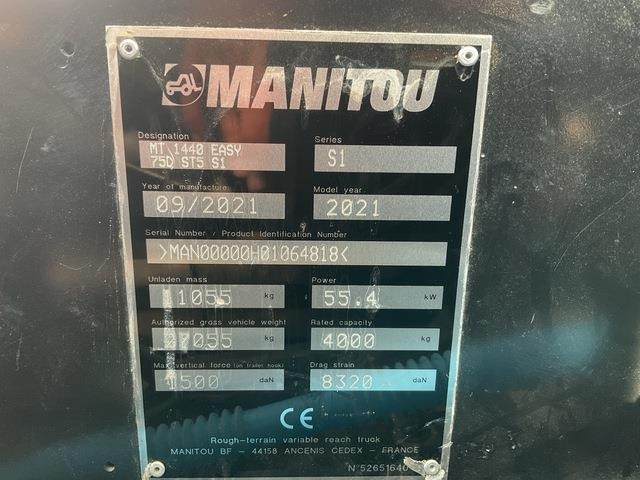 Manitou MT1440 - Навантажувач телескопічний: фото 5 Manitou MT1440 - Навантажувач телескопічний: фото 5