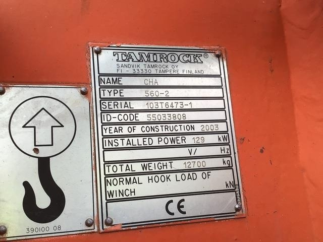 Tamrock CHA560 - Бурова установка: фото 5 Tamrock CHA560 - Бурова установка: фото 5