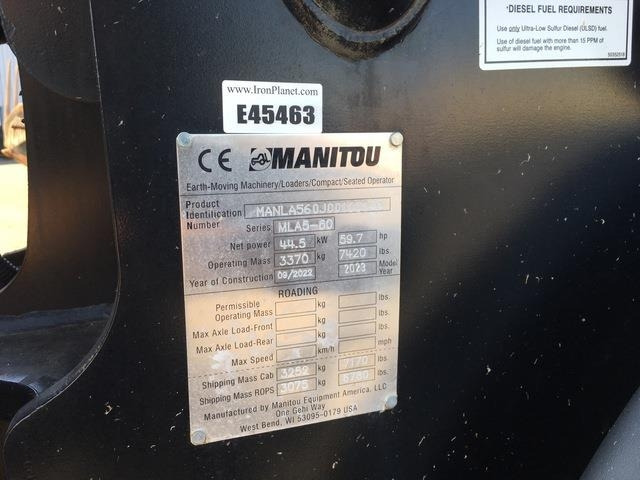 Manitou MLA5-60 H-Z - Колісний навантажувач: фото 5 Manitou MLA5-60 H-Z - Колісний навантажувач: фото 5