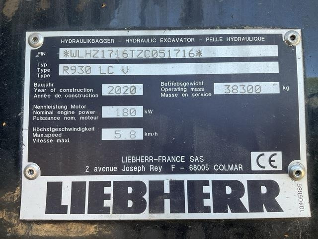 Liebherr 930LC V - Гусеничний екскаватор: фото 5 Liebherr 930LC V - Гусеничний екскаватор: фото 5