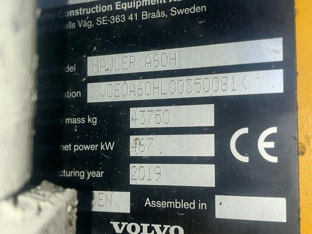 Volvo A60H - Шарнірний самоскид: фото 5 Volvo A60H - Шарнірний самоскид: фото 5