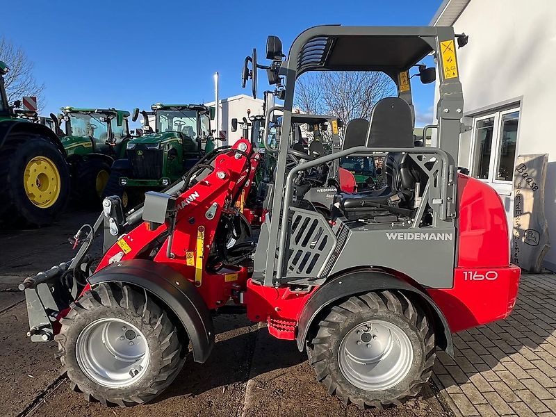 Компактний фронтальний навантажувач Weidemann 1160 Hoftrac StVZO Beleuchtung: фото 9 Компактний фронтальний навантажувач Weidemann 1160 Hoftrac StVZO Beleuchtung: фото 9