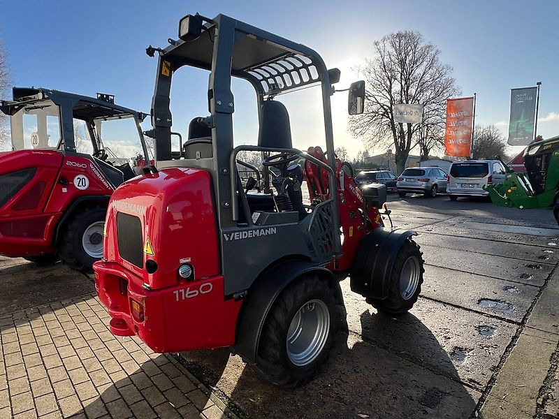 Компактний фронтальний навантажувач Weidemann 1160 Hoftrac StVZO Beleuchtung: фото 6 Компактний фронтальний навантажувач Weidemann 1160 Hoftrac StVZO Beleuchtung: фото 6
