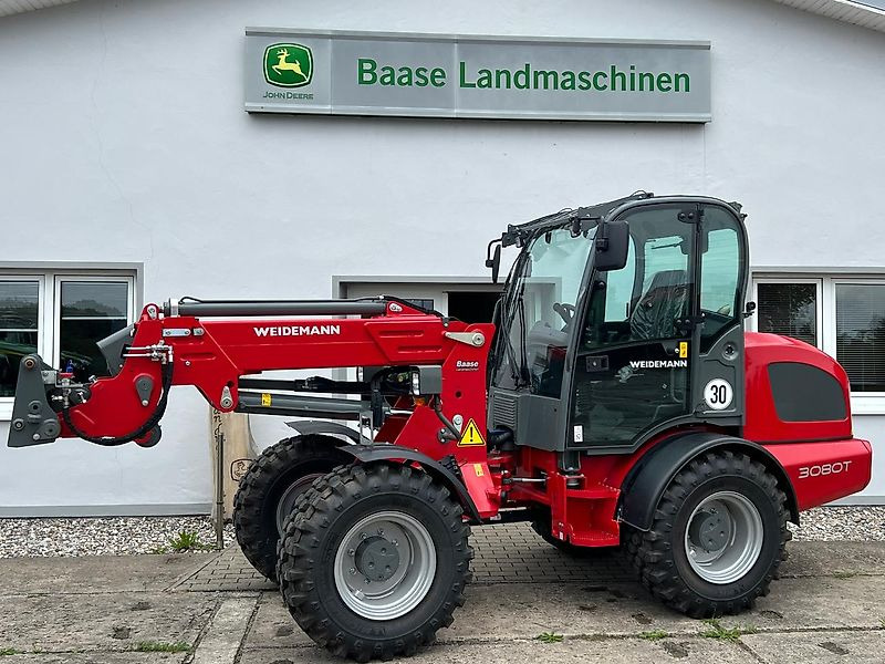 Weidemann 3080T Klima 30km/h - Телескопічний фронтальний навантажувач: фото 1 Weidemann 3080T Klima 30km/h - Телескопічний фронтальний навантажувач: фото 1