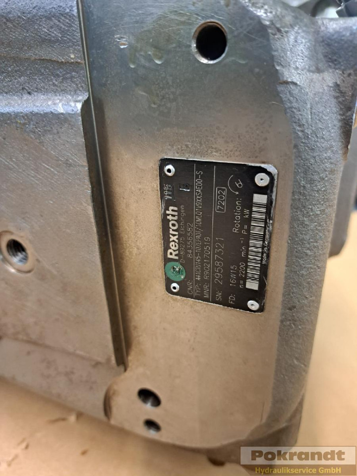 Rexroth Kompaktaggregat für ZF Getriebe A41CTU145-107EPA0T/10MLQ1V9XXSAE00-S - Трансмісія в категорії Сільськогосподарська техніка: фото 2 Rexroth Kompaktaggregat für ZF Getriebe A41CTU145-107EPA0T/10MLQ1V9XXSAE00-S - Трансмісія в категорії Сільськогосподарська техніка: фото 2