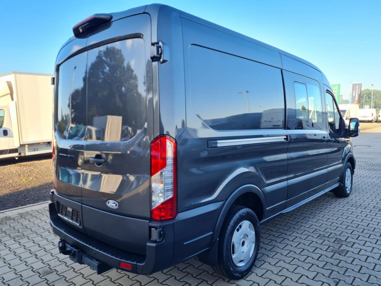 Ford Transit 3,5t Kasten Doka TDCi L3 Trend AHK Kamer - Суцільнометалевий фургон, Вантажопасажирський фургон: фото 4 Ford Transit 3,5t Kasten Doka TDCi L3 Trend AHK Kamer - Суцільнометалевий фургон, Вантажопасажирський фургон: фото 4