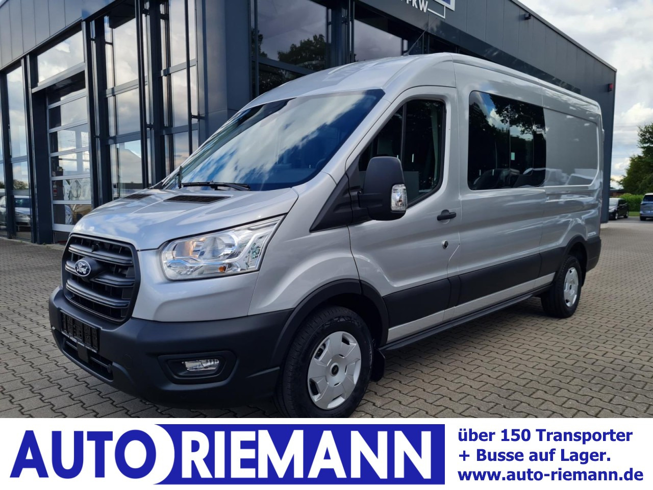 Ford Transit 3,5t Kasten Doka TDCi L3 Trend AHK PDC KAMERA - Суцільнометалевий фургон, Вантажопасажирський фургон: фото 1 Ford Transit 3,5t Kasten Doka TDCi L3 Trend AHK PDC KAMERA - Суцільнометалевий фургон, Вантажопасажирський фургон: фото 1